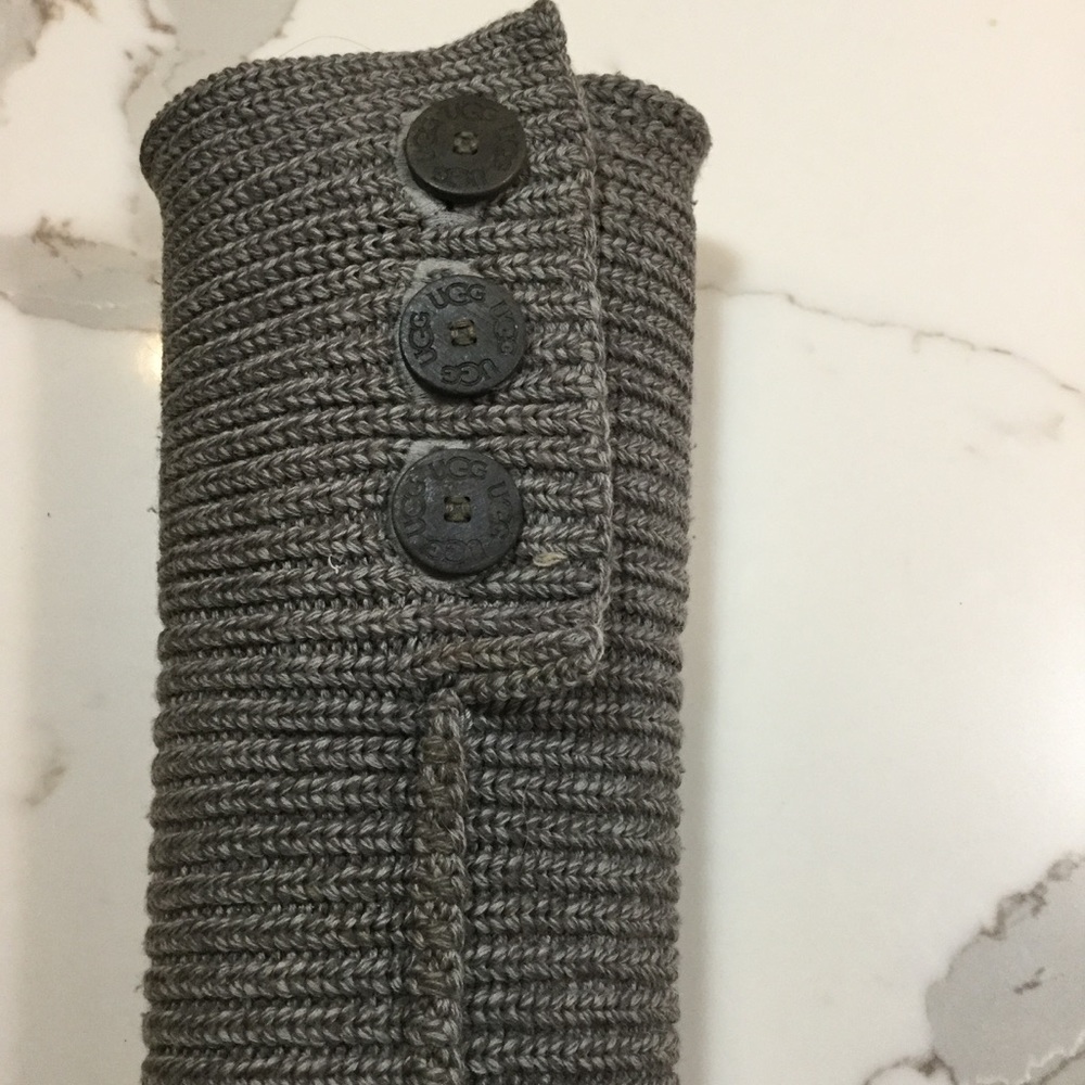 Grey UGG Cardy Boots - Picture 5 of 7